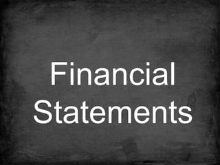 Financial 
Statements 
TwoHourFinancialModel.com 
 