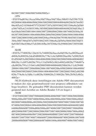 06500730073006900760065002e>
/JPN
<FEFF9ad854c18cea306a30d730ea30d730ec30b951fa529b7528
002000410064006f0062006500200050004400460020658766f83
06e4f5c6210306b4f7f75283057307e305930023053306e8a2d5b9
a30674f5c62103055308c305f0020005000440046002030d530a13
0a430eb306f3001004100630072006f0062006100740020304a30
883073002000410064006f0062006500200052006500610064006
5007200200035002e003000204ee5964d3067958b304f30533068
304c3067304d307e305930023053306e8a2d5b9a306b306f30d53
0a930f330c8306e57cb30818fbc307f304c5fc5980830673059300
2>
/KOR
<FEFFc7740020c124c815c7440020c0acc6a9d558c5ec0020ace0
d488c9c80020c2dcd5d80020c778c1c4c5d00020ac00c7a50020c8
01d569d55c002000410064006f006200650020005000440046002
0bb38c11cb97c0020c791c131d569b2c8b2e4002e0020c774b807a
c8c0020c791c131b41c00200050004400460020bb38c11cb29400
20004100630072006f0062006100740020bc0f002000410064006f
00620065002000520065006100640065007200200035002e00300
020c774c0c1c5d0c11c0020c5f40020c2180020c788c2b5b2c8b2e
4002e>
/NLD (Gebruik deze instellingen om Adobe PDF-documenten
te maken die zijn geoptimaliseerd voor prepress-afdrukken van
hoge kwaliteit. De gemaakte PDF-documenten kunnen worden
geopend met Acrobat en Adobe Reader 5.0 en hoger.)
/NOR
<FEFF004200720075006b0020006400690073007300650020006
9006e006e007300740069006c006c0069006e00670065006e0065
002000740069006c002000e50020006f007000700072006500740
0740065002000410064006f006200650020005000440046002d00
64006f006b0075006d0065006e00740065007200200073006f006
d00200065007200200062006500730074002000650067006e0065
007400200066006f00720020006600f80072007400720079006b0
06b0073007500740073006b007200690066007400200061007600
20006800f800790020006b00760061006c0069007400650074002
 