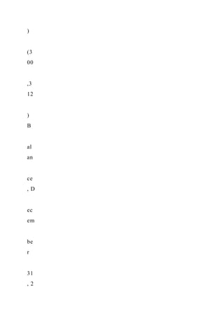 )
(3
00
,3
12
)
B
al
an
ce
, D
ec
em
be
r
31
, 2
 