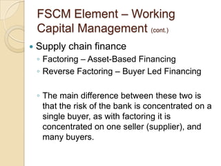 Financial supply chain management 2014 | PPTX