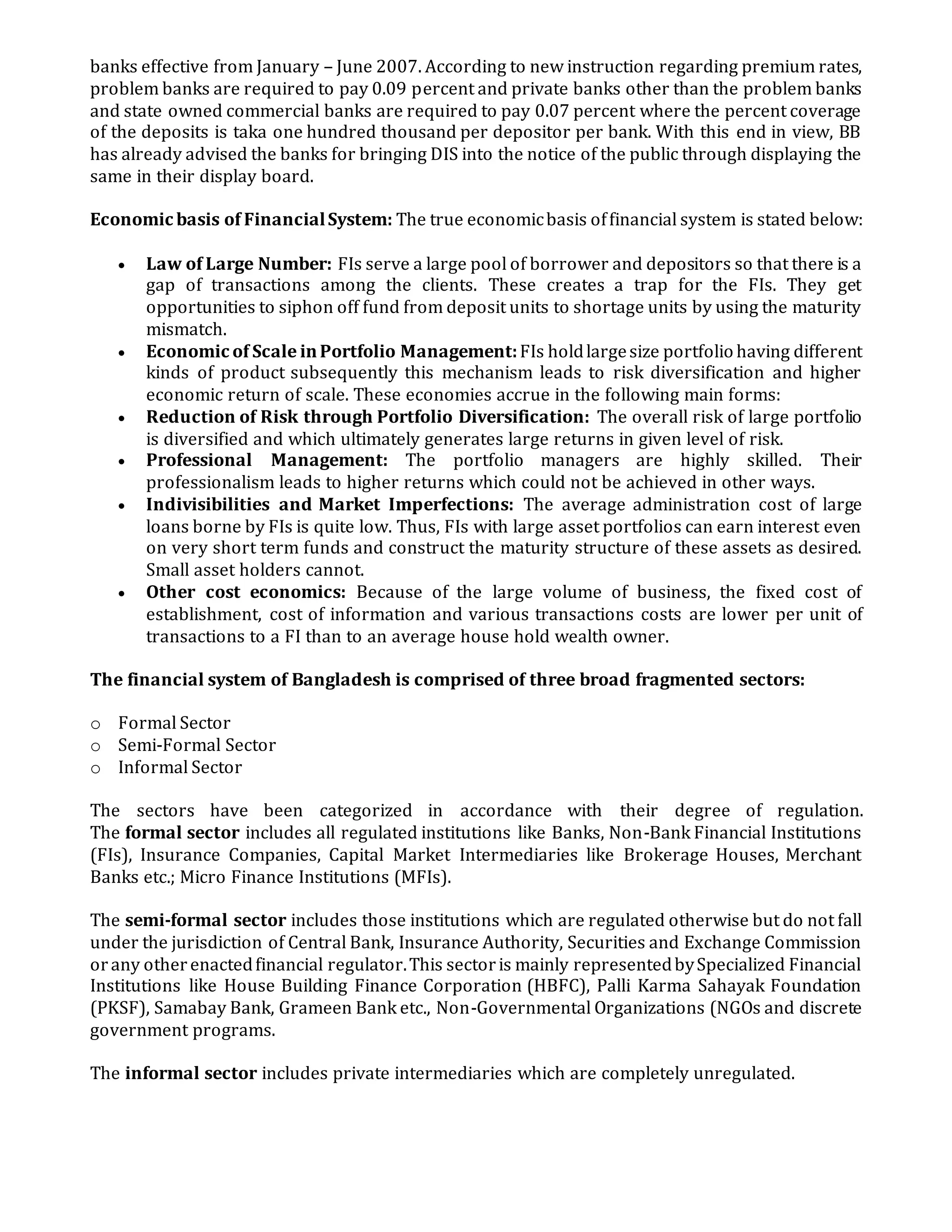 Financial system of bangladesh | DOCX