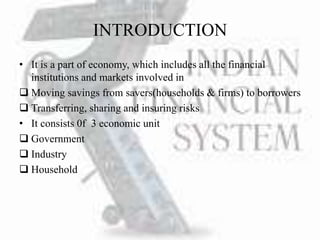 Financial system of india | PPT