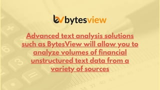 Financial Text Analysis | PPT