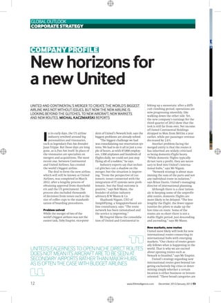 SimpliFlying Featured - New Horizons for A New United