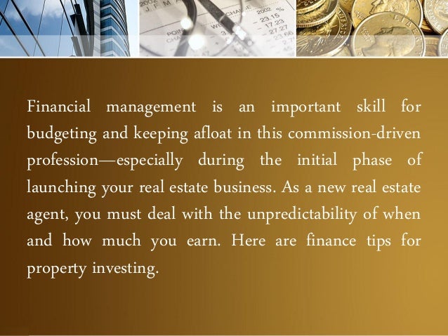 Financial Tips for Property Investors