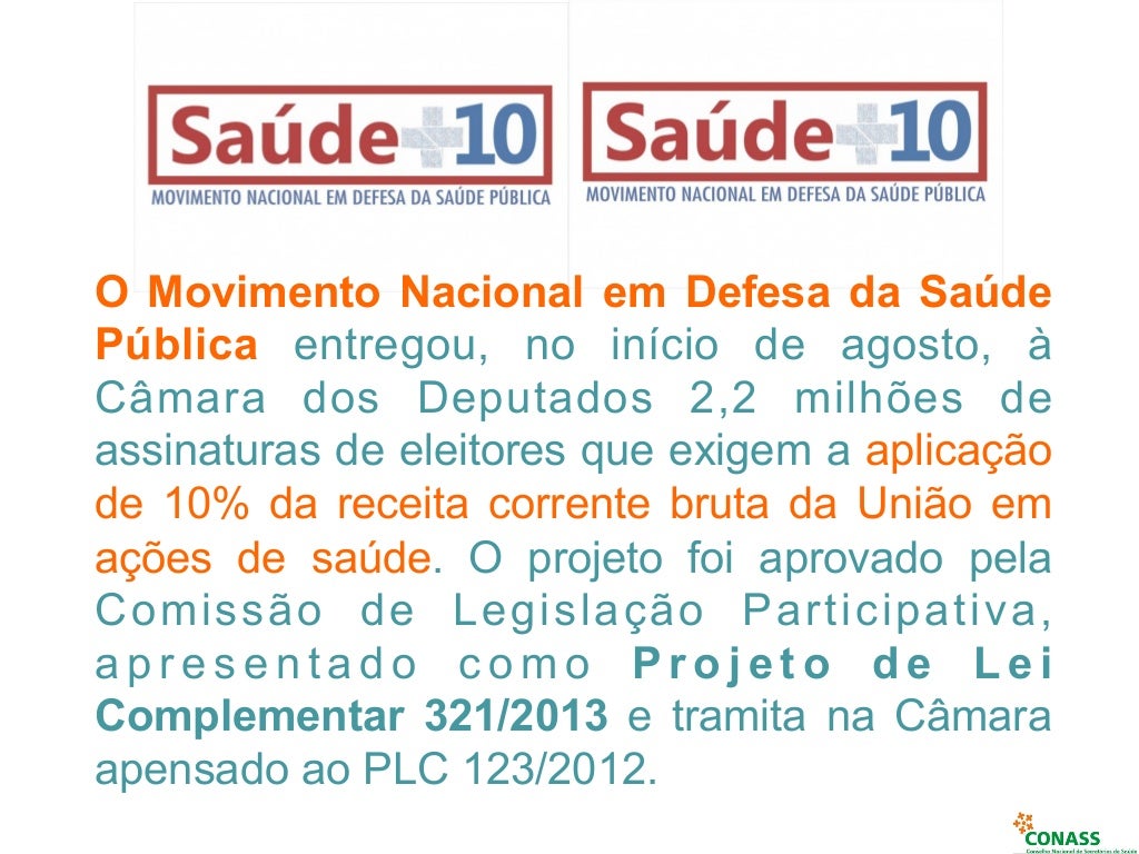 Os Entes Federados e o Financiamento do SUS Os Entes Federados e o Financiamento do SUS