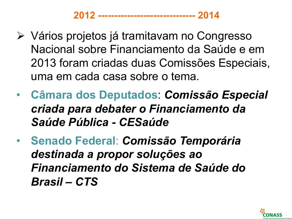 Os Entes Federados e o Financiamento do SUS Os Entes Federados e o Financiamento do SUS