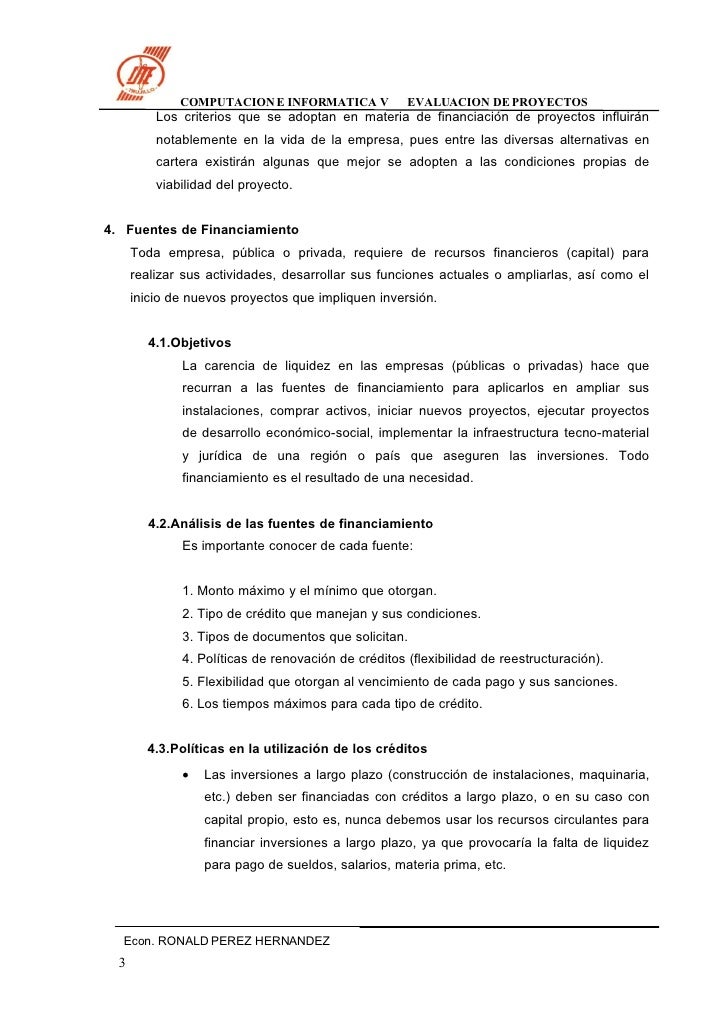 Financiamiento Del Proyecto 1 1 1