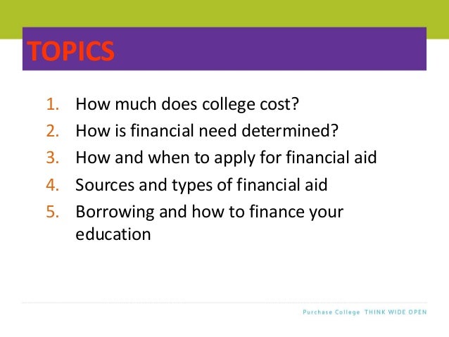 Financing Or College 34