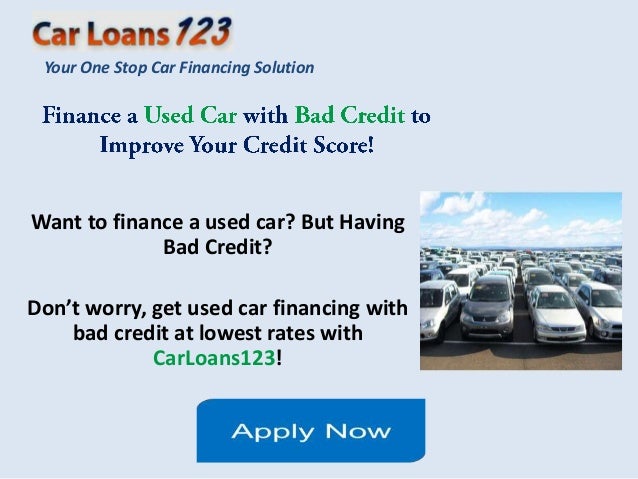where can i buy a used car with bad credit