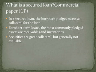 Financing current asset | PPTX
