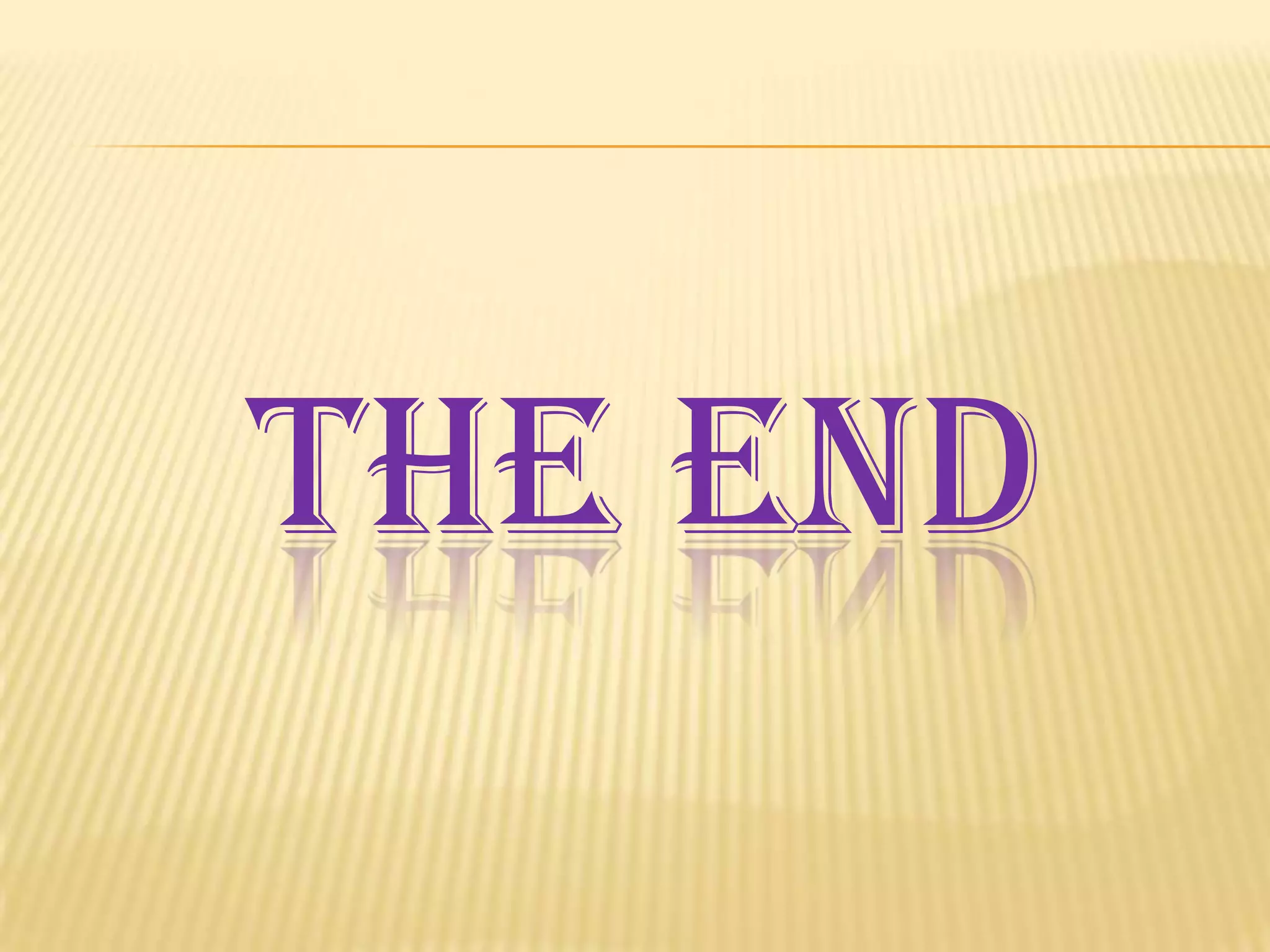 THE END
 