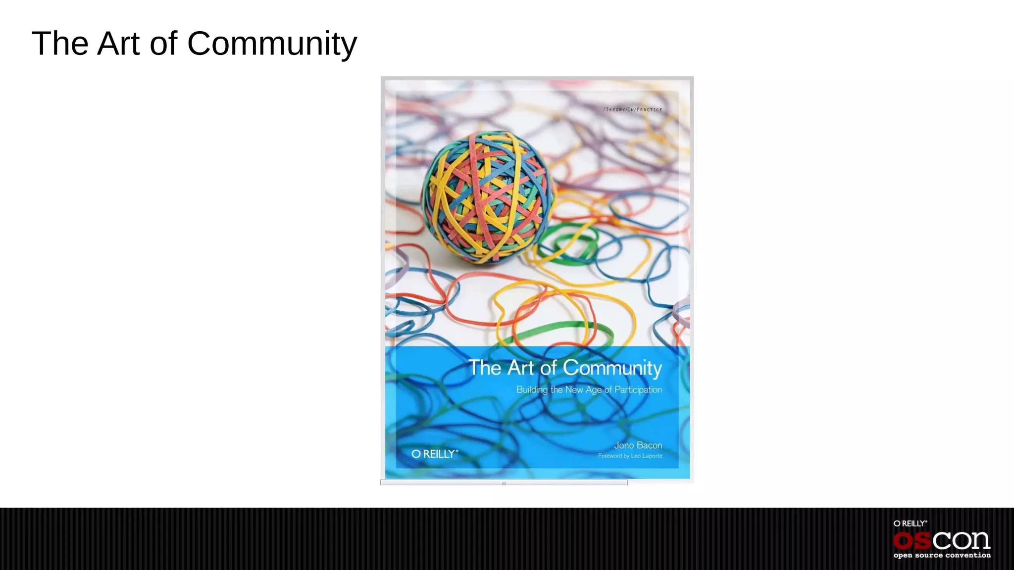 The Art of Community
 