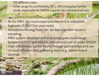 Financing low emissions agriculture: Building the business case for alternate wetting and drying in irrigated rice
