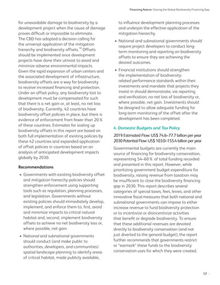 Financing Nature: Closing the global biodiversity financing gap | PDF