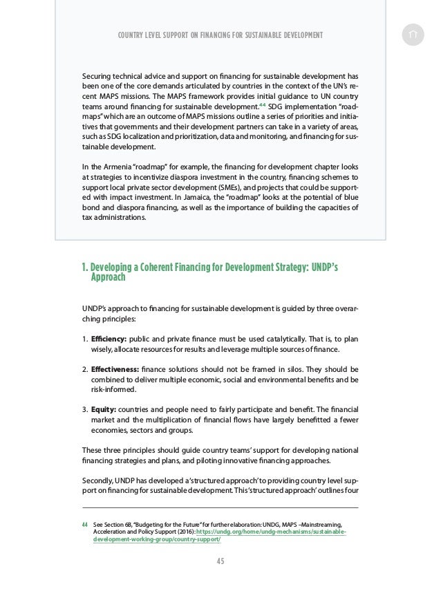 Financing The 2030 Agenda Co Guidebook