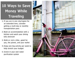 Financing Your Trip Abroad