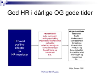Nedbemanning - lønner det seg?