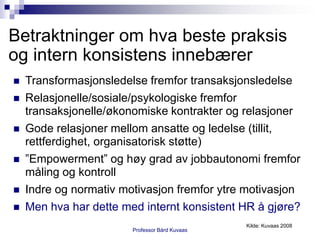 Nedbemanning - lønner det seg?