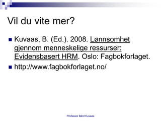 Nedbemanning - lønner det seg?