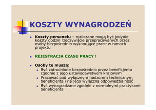 Finansowanie w 7PR UE