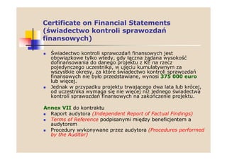 Finansowanie w 7PR UE