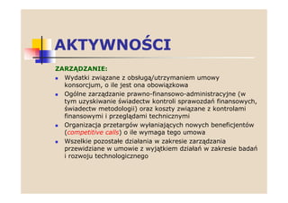 Finansowanie w 7PR UE