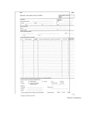 Schema 1 (continuare)
 