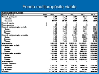 Fondo multipropósito viable 