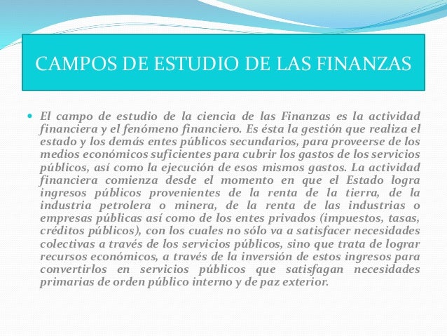 Finanzas