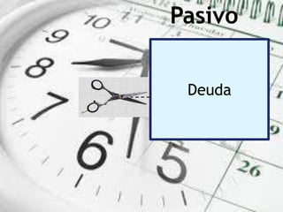 Pasivo
Deuda
 