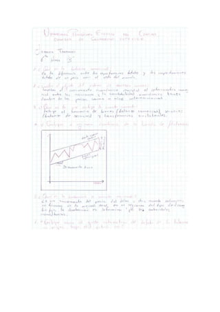 Finanzas interaniconales cuestionario
