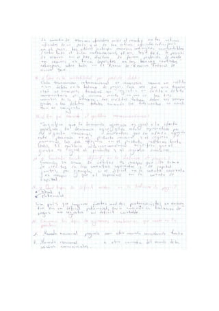 Finanzas interaniconales cuestionario