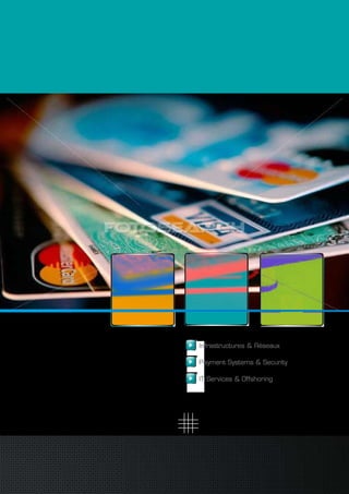 Infrastructures & Réseaux

Payment Systems & Security

IT Services & Offshoring
 