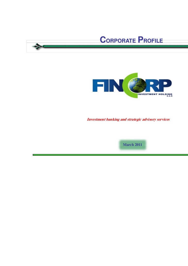 Fincorp Investment Bank Egypt