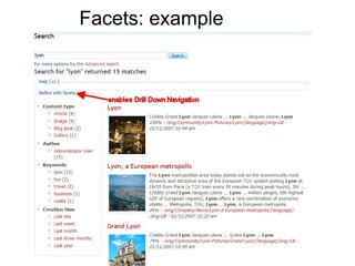 Facets: example
 