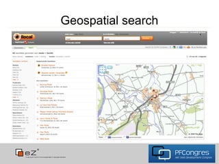 Geospatial search
 