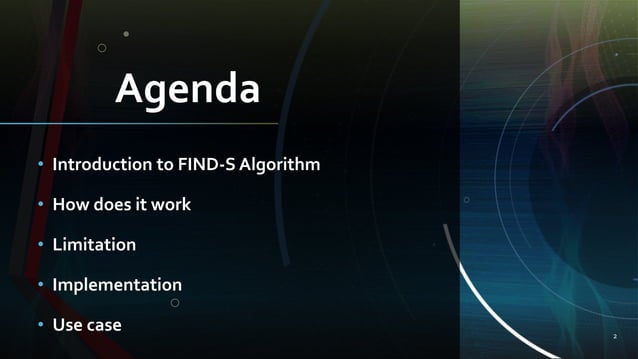 Find-S Algorithm | PPTX