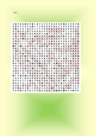 Home Appliances Word Search
