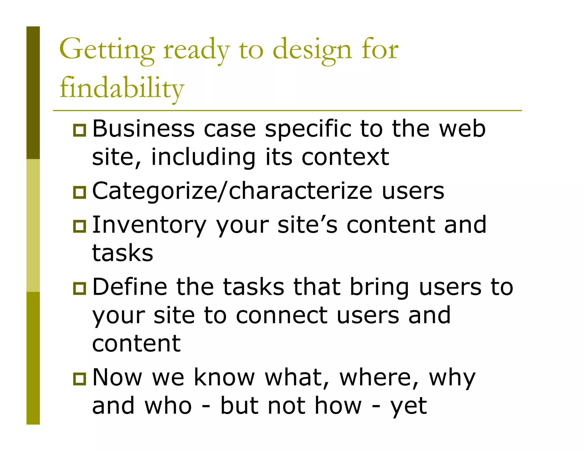Findability