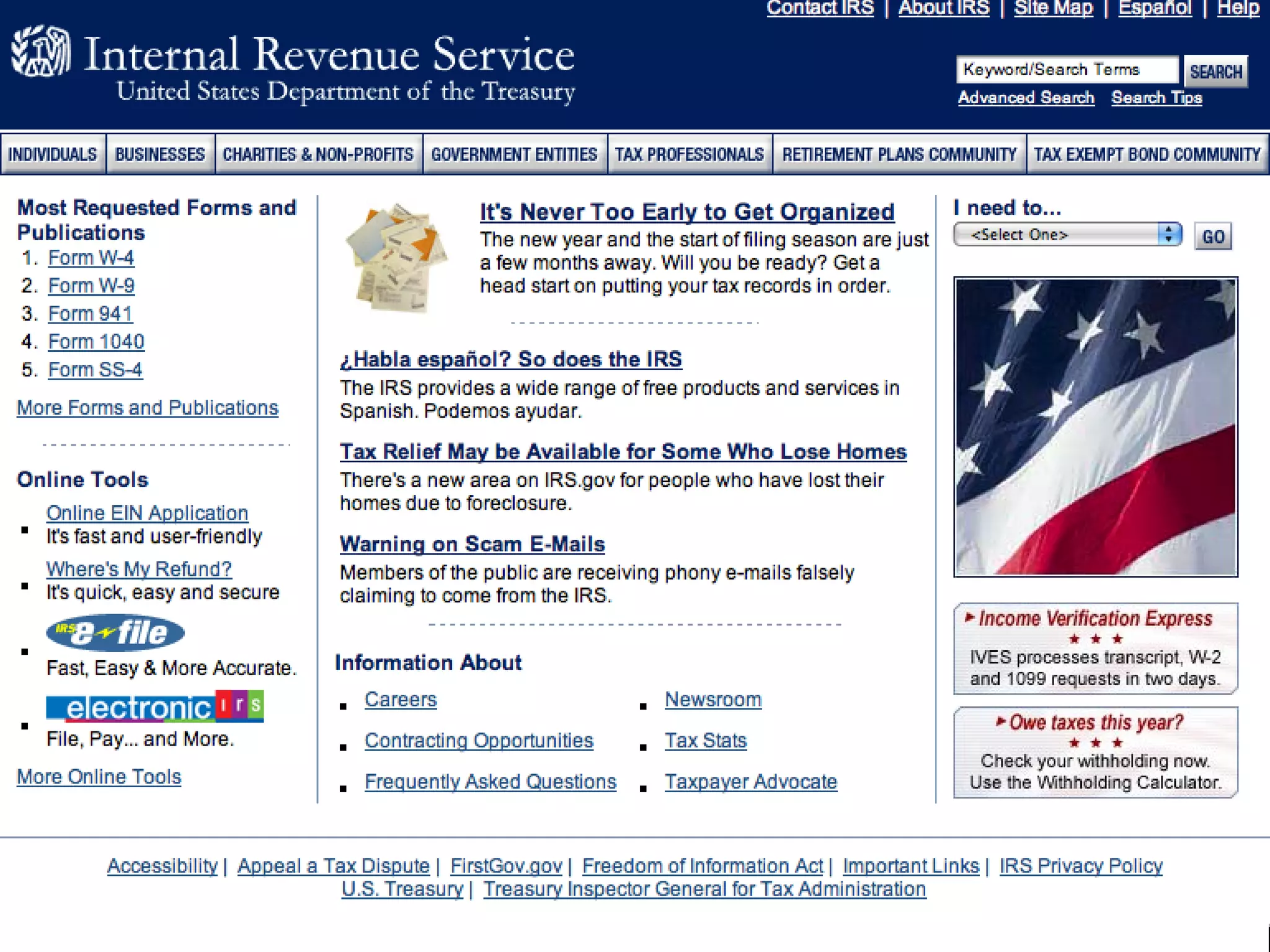 IRS after Tax Day
 