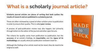 Locating Journal Articles On Databases Pptx