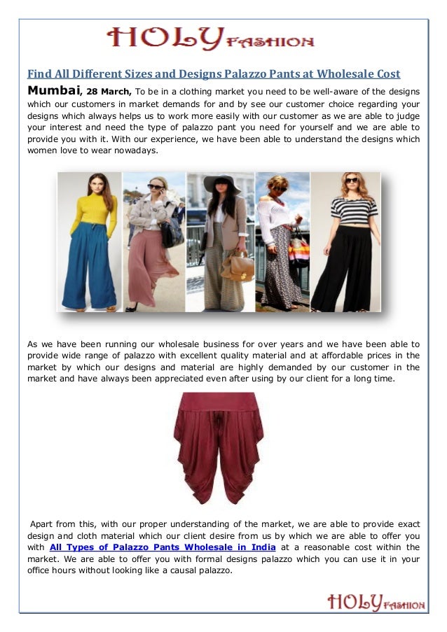 cheap palazzo pants wholesale