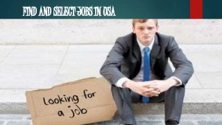 FIND AND SELECT JOBS IN USA
 