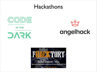 Hackathons

 