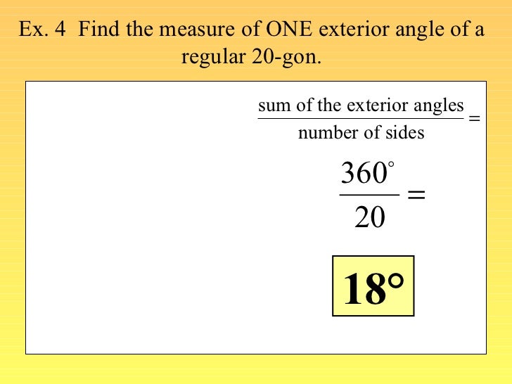 Interior Angle Of Regular Hexagon