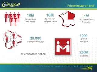 Priceminister en bref 
www.iziflux.com / actu comparateurs et marketplaces 
 