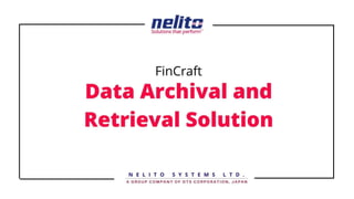 FinDART Solution by Nelito Systems