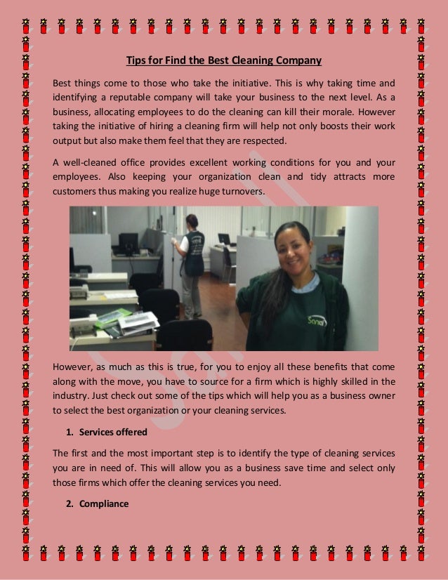 the best cleaning services