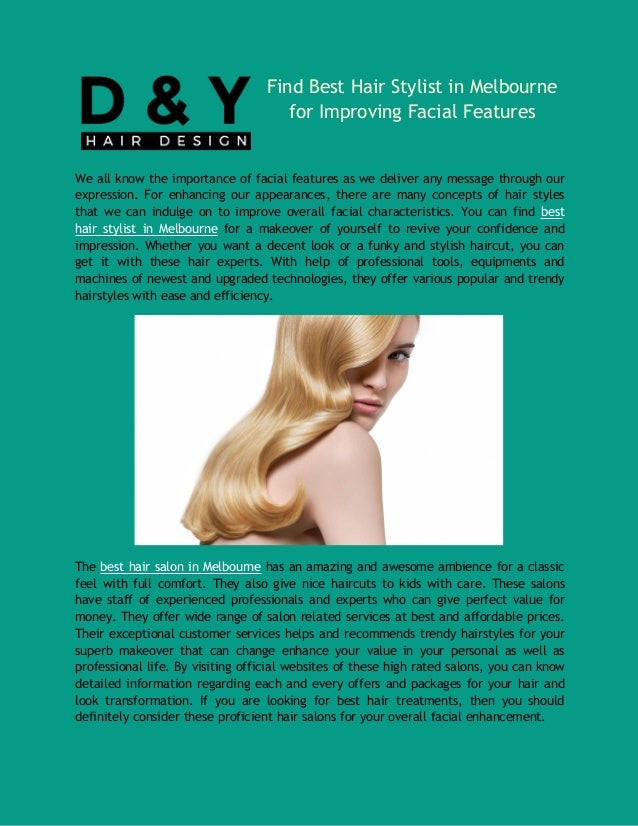 Find Best Hair Stylist In Melbourne For Improving Facial Features